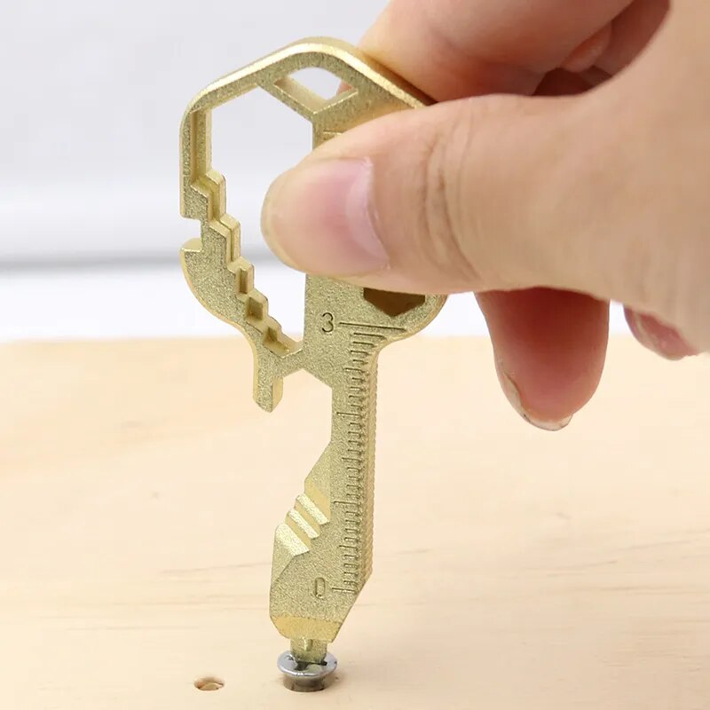 24-in-1 Metal Keychain Multi-Tool